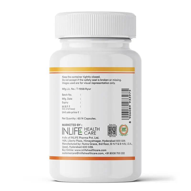 Inlife Tocotrienol Oil 10mg (Gold Tri.E™) & Flaxseed Oil 480mg Capsules | Extra Virgin Cold-Pressed Oil Omega-3, 6 & 9 |Plant-Based Formula| 60 Veg Capsules