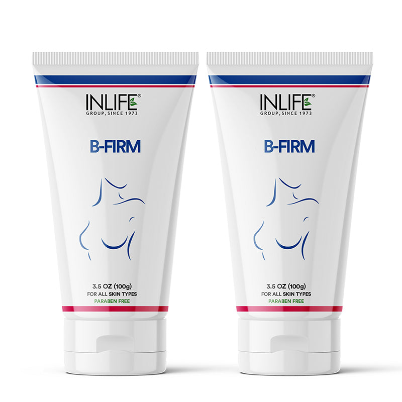 Inlife B-Firm Cream| Ayurvedic Skincare Cream with Natural Botanical Ingredients | 100g - 5