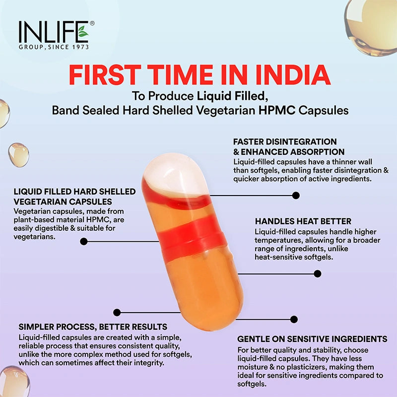 Inlife Pumpkin Seed Oil Capsules | Extra Virgin Cold Pressed Pure Oil | Plant-Based Phytosterols | 60 Veg. Capsules - 6