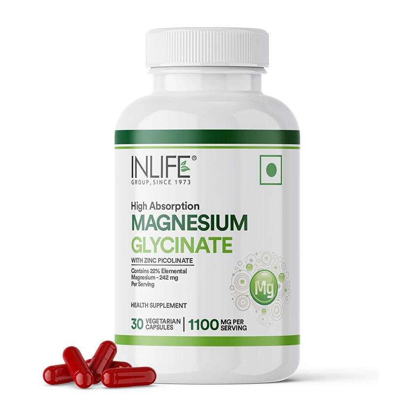 Inlife Magnesium Glycinate with Zinc Supplement
