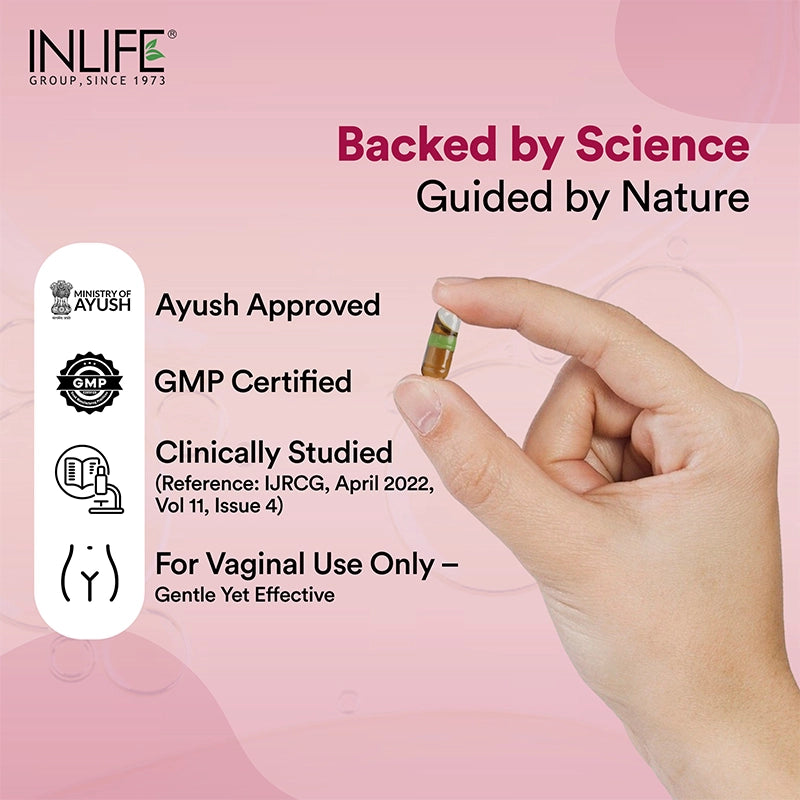 Inlife BC Caps – Vaginal Hygiene Support with Neem Seed Oil (Nimba Taila) | Liquid-Filled 60 Capsules