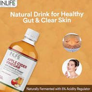 Inlife Apple Cider Vinegar with Mother Vinegar Supplement | 500ml