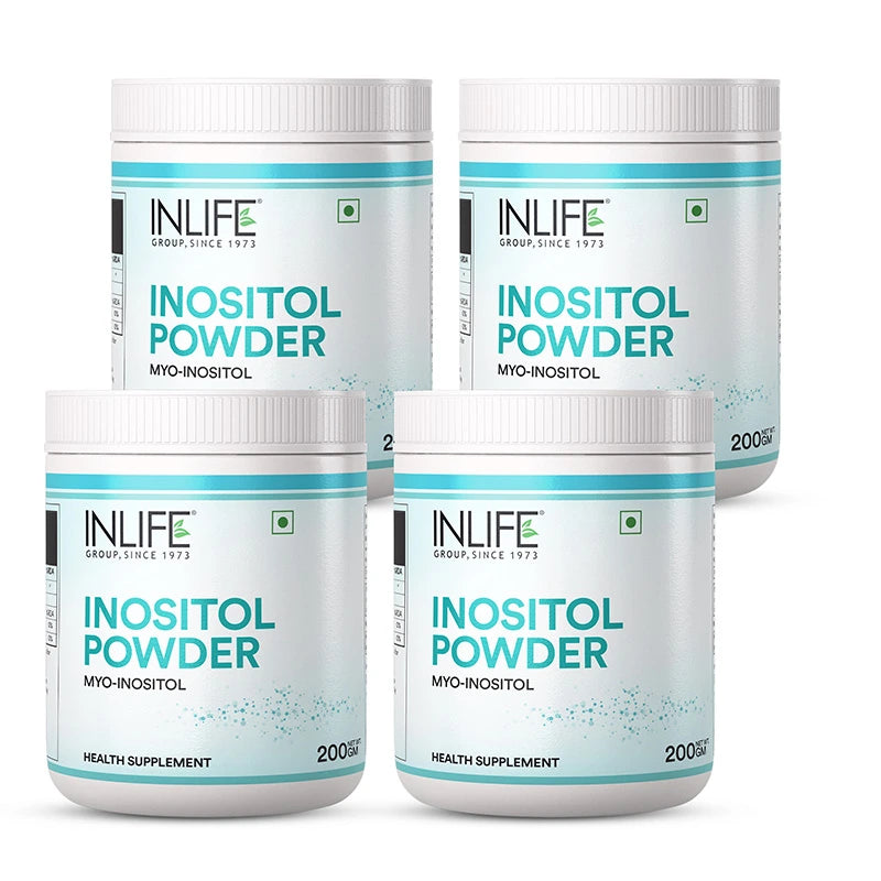 Inlife Myo Inositol Powder Supplement | 200g (Unflavoured)