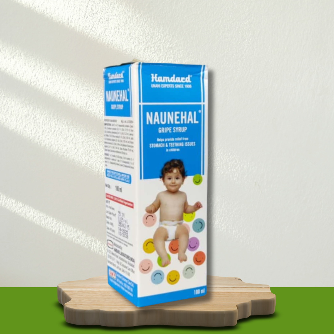 Hamdard Naunehal Gripe Syrup 100ml (Pack Of 4)