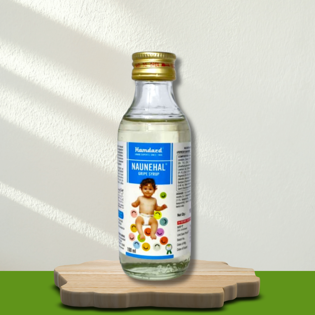 Hamdard Naunehal Gripe Syrup 100ml (Pack Of 4)