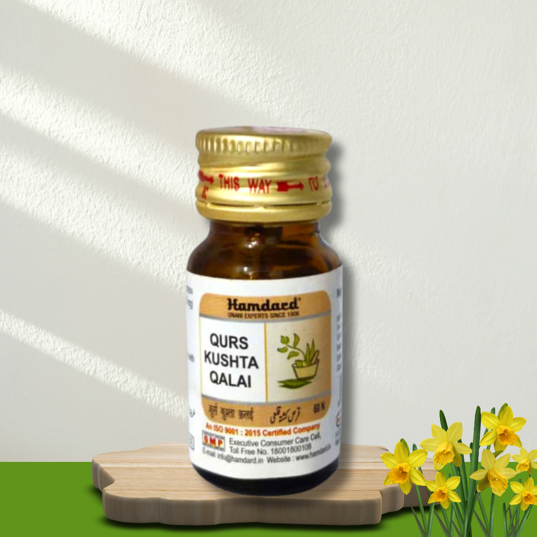 Hamdard Qurs Kushta Qalai 60 Tablets (Pack Of 3)