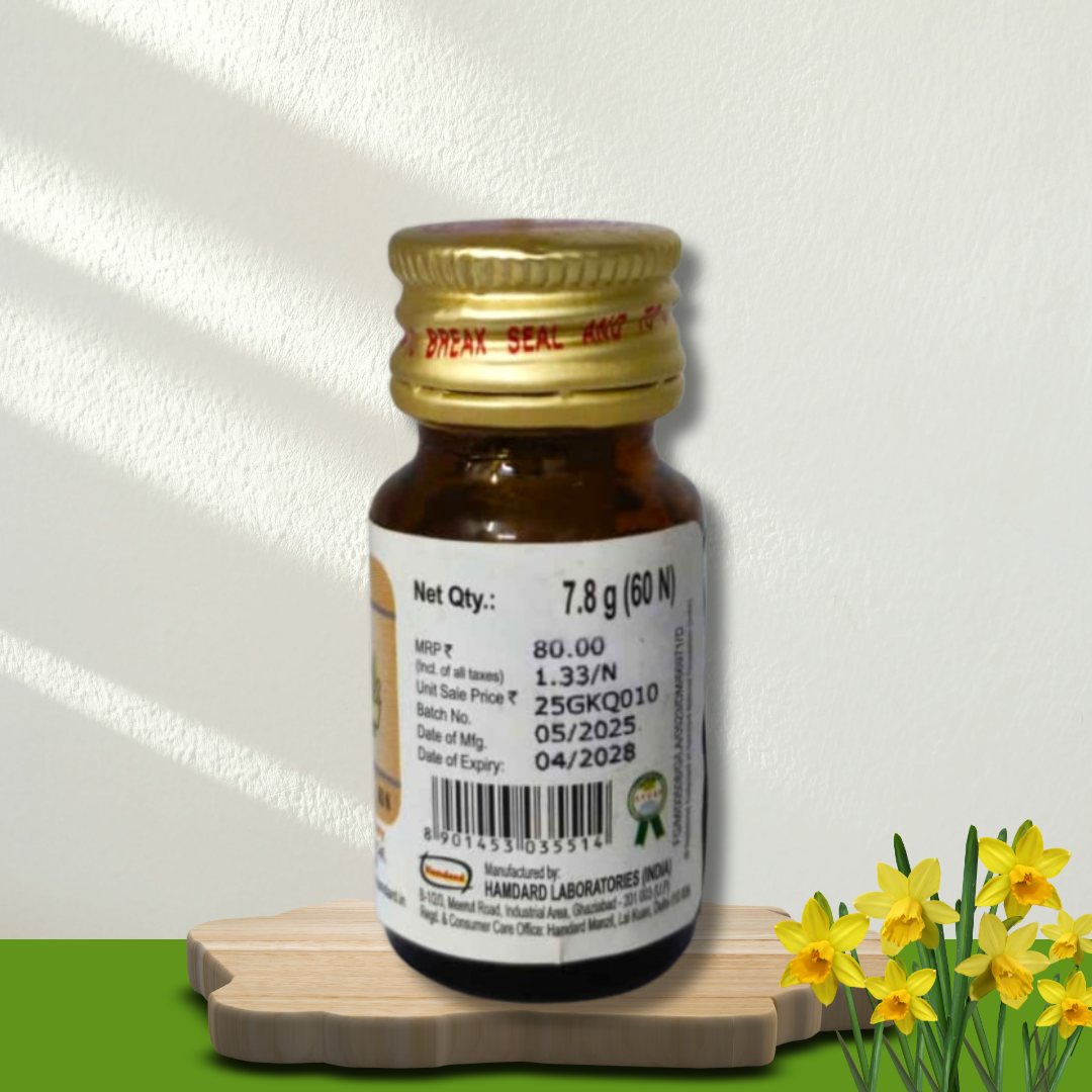 Hamdard Qurs Kushta Qalai 60 Tablets (Pack Of 3)