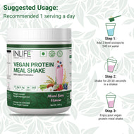 Inlife Plant Based Meal Replacement Shake with Added Probiotics | 500g