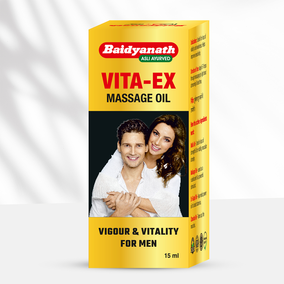 Baidyanath Vita EX Massage Oil - 15ml