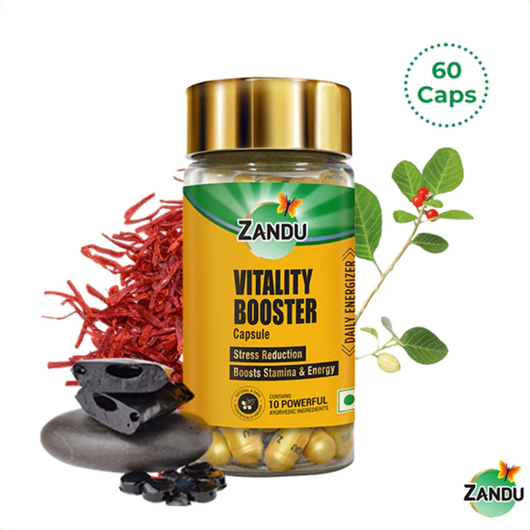 Zandu Vitality Booster 60 Capsules