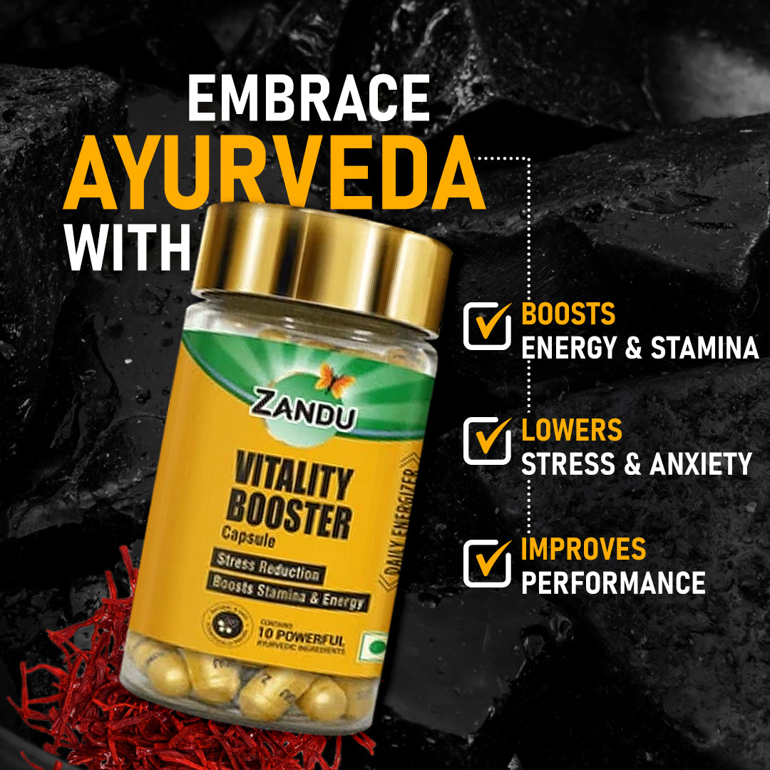 Zandu Vitality Booster 60 Capsules