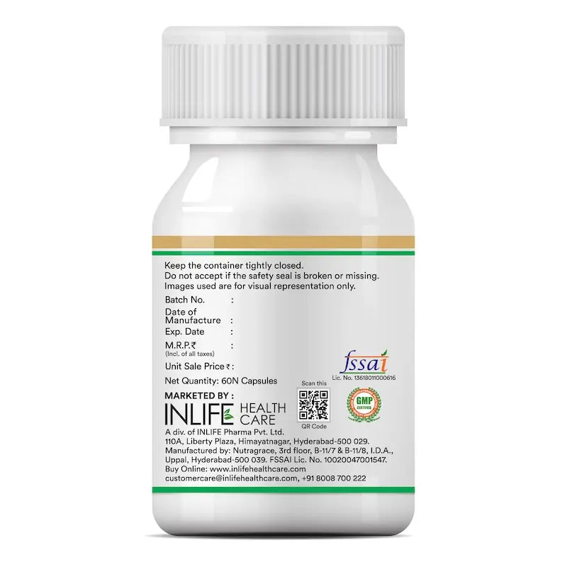Inlife Vitamin E Wheat Germ Oil Capsules - 7