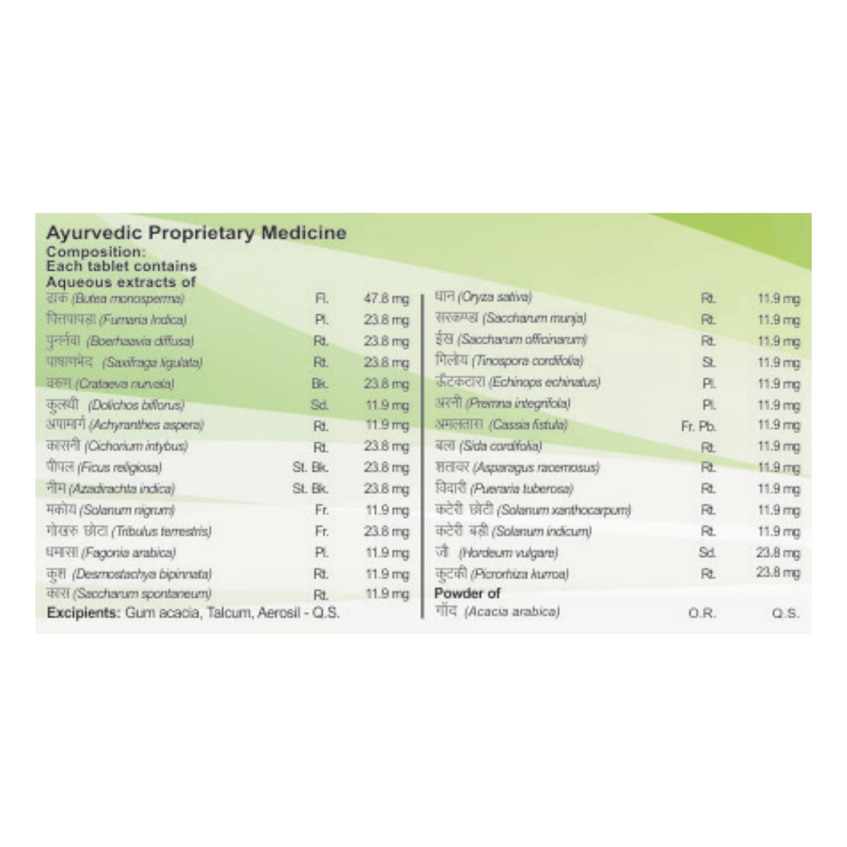 Divya Vrikkdoshhar Vati 40 Tablets