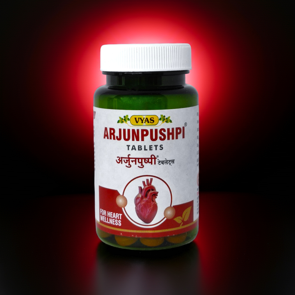 Vyas Arjunpushpi 100 Tablets  – Ayurvedic Herbal Blend