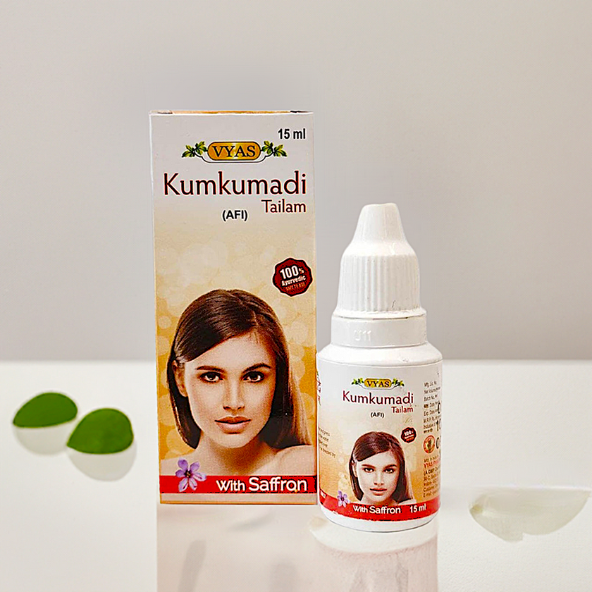 Vyas Kumkumadi Tailam 15ml (Pack of 2)
