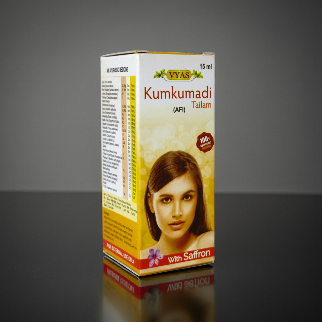Vyas Kumkumadi Tailam 15ml (Pack of 2)