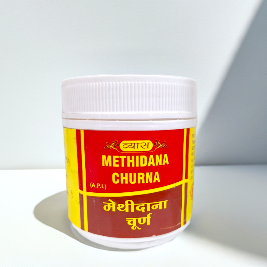 Vyas Methidana Churna 100g (Pack of 2) – Traditional Fenugreek Seed Powder for Daily Wellness