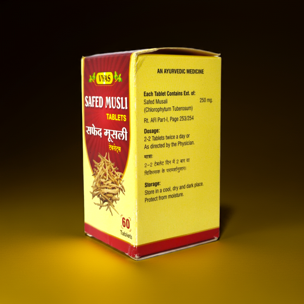 Vyas Safed Musli 60 Tablet
