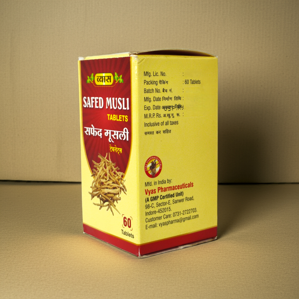 Vyas Safed Musli 60 Tablet