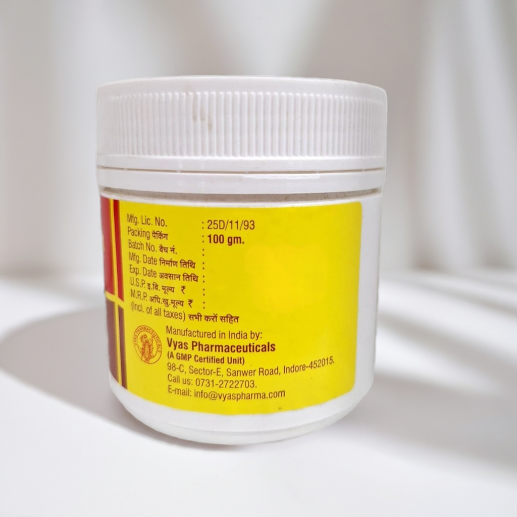 

Vyas Shatavari Churna 100g – Ayurvedic Herbal Powder

