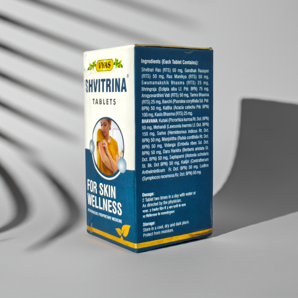 Vyas Shvitrina 100 Tablets – Herbal Skin Care Support