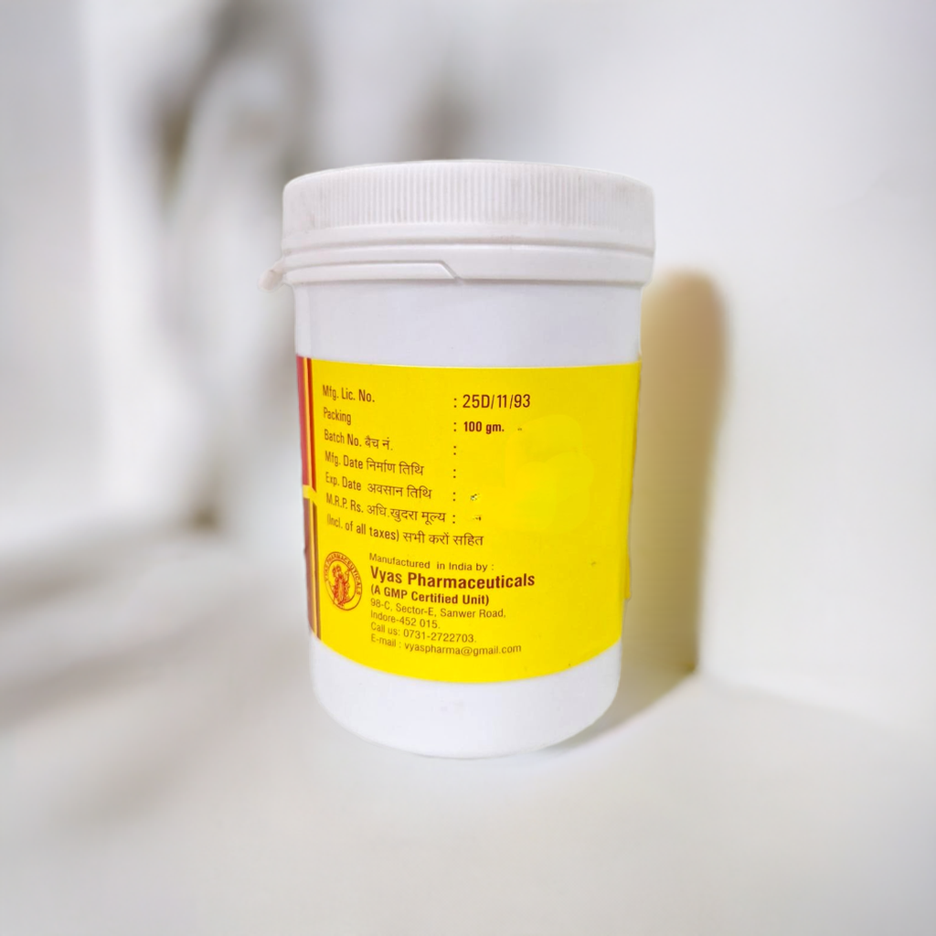 Vyas Vidhara Churna 100gm – Ayurvedic Herbal Blend