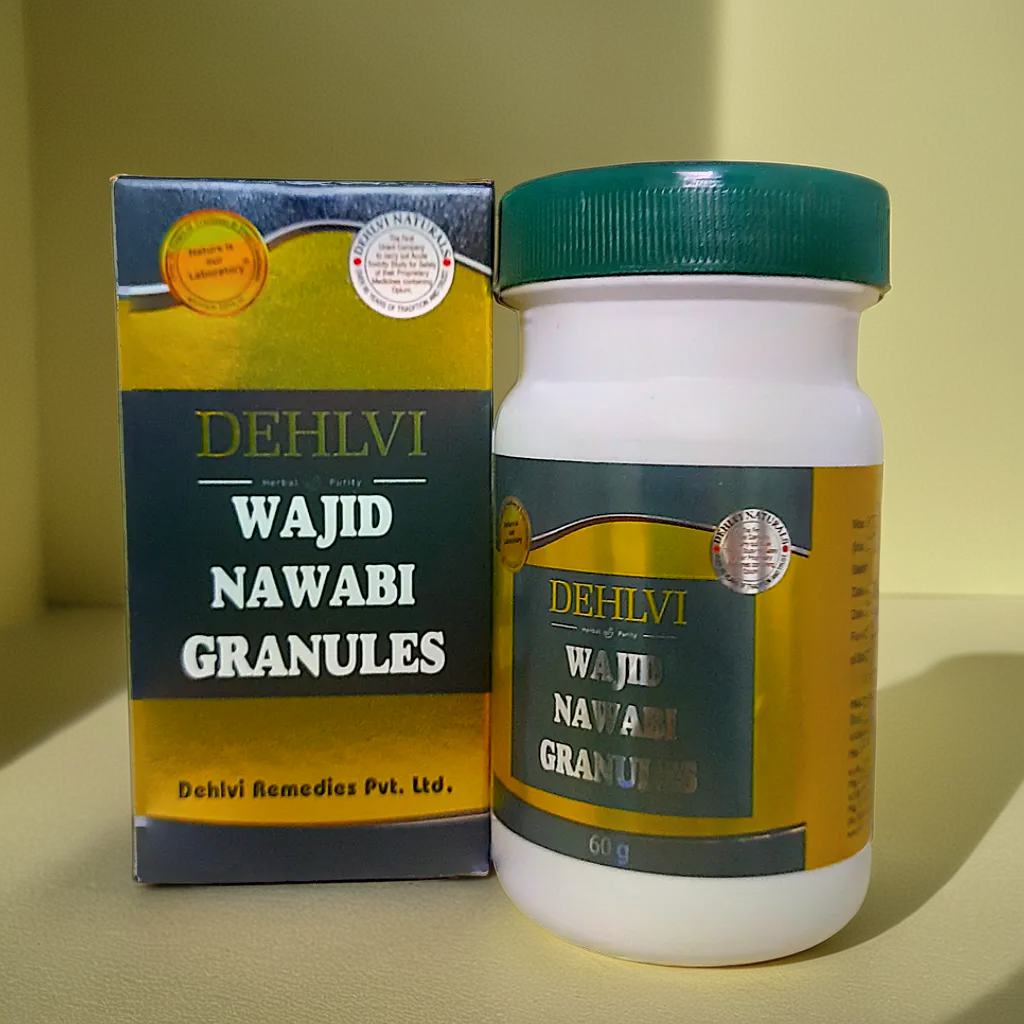 Dehlvi Wajid Nawabi Granules 60g – Herbal Supplement for General Wellness