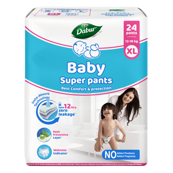 Dabur Baby Super Pants Extra Large 24 Pieces