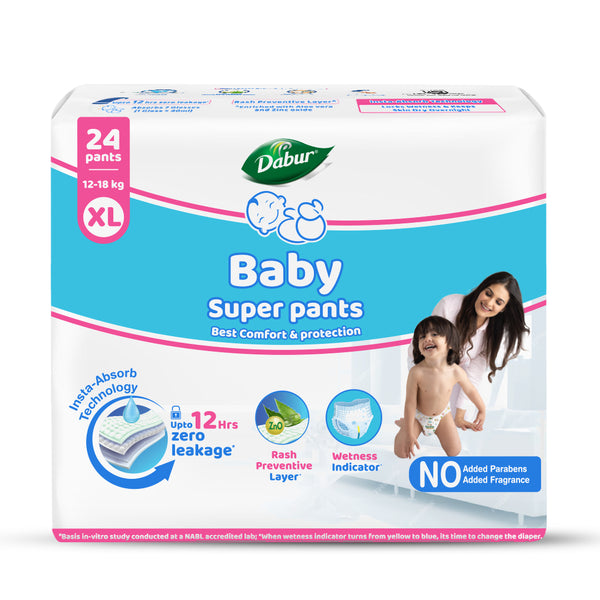 Dabur Baby Super Pants Extra Large 24 Pieces