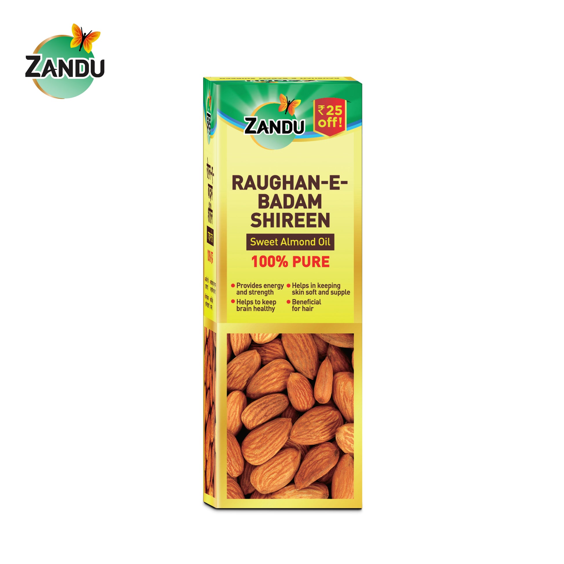 Zandu Raughan E Badam Shireen Sweet Almond Oil