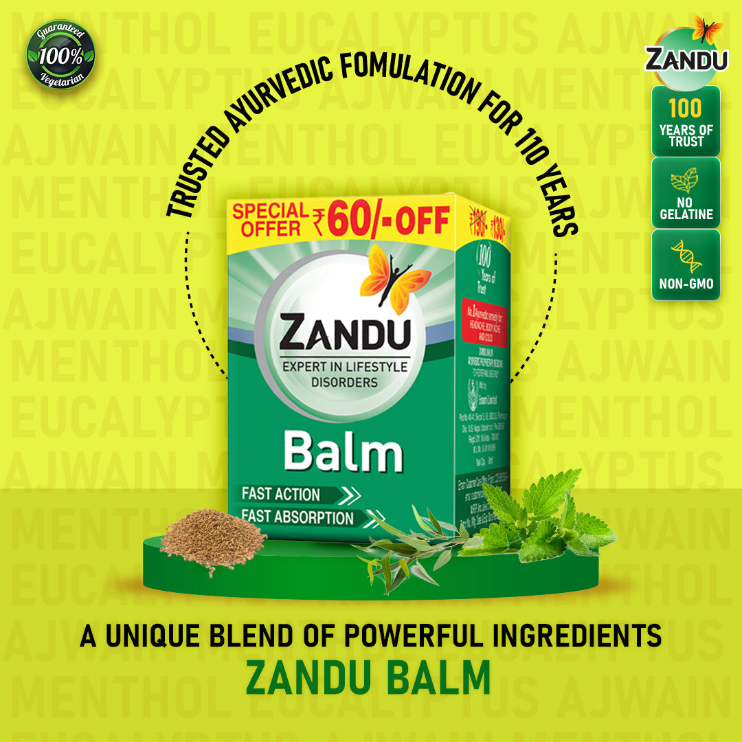 Zandu Balm 50ml (Pack of 2)