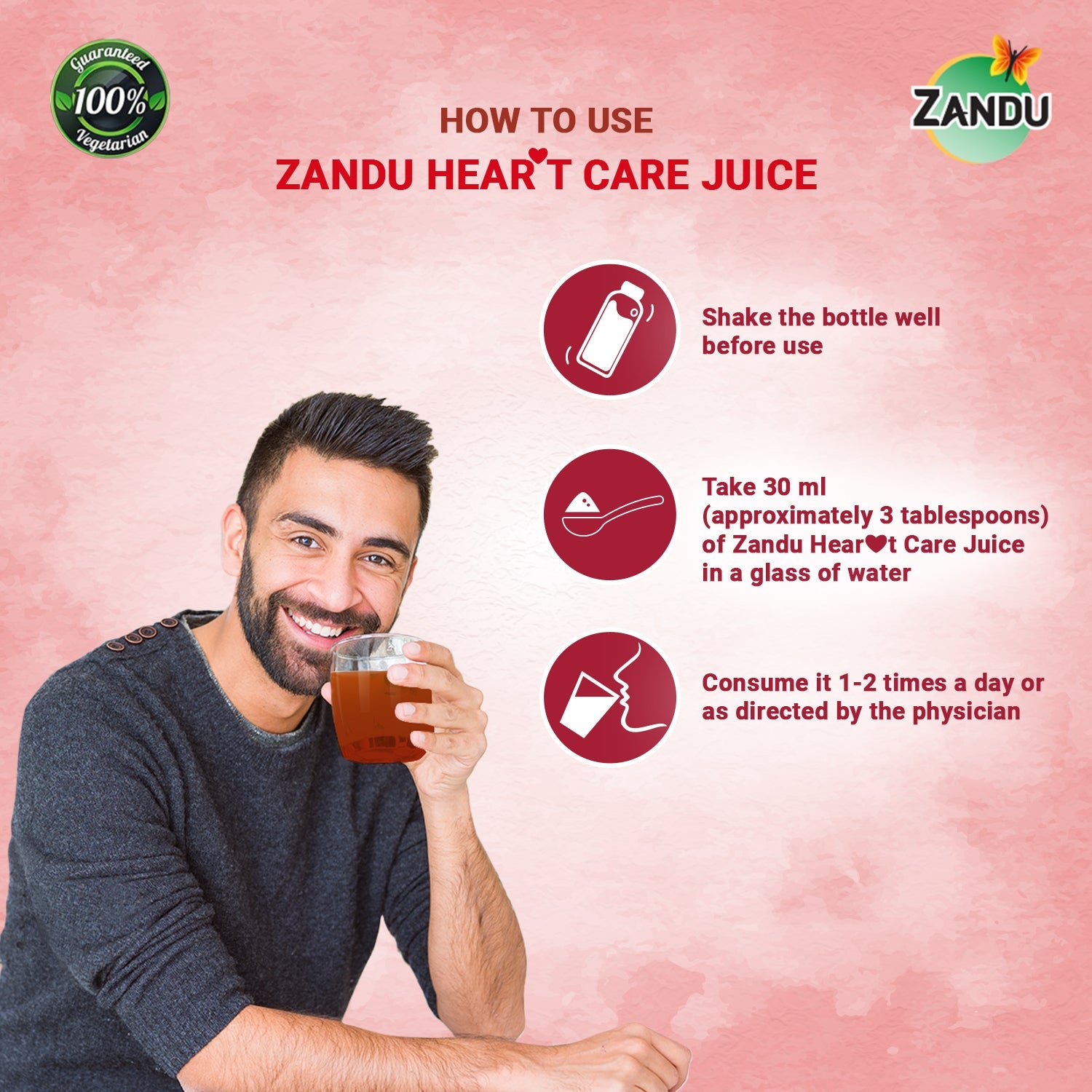 Zandu Heart Care Juice