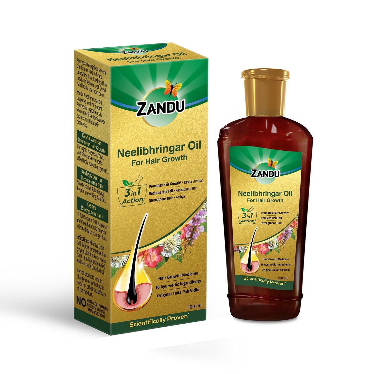 Zandu Neelibhringar Hair Oil (100 ml)