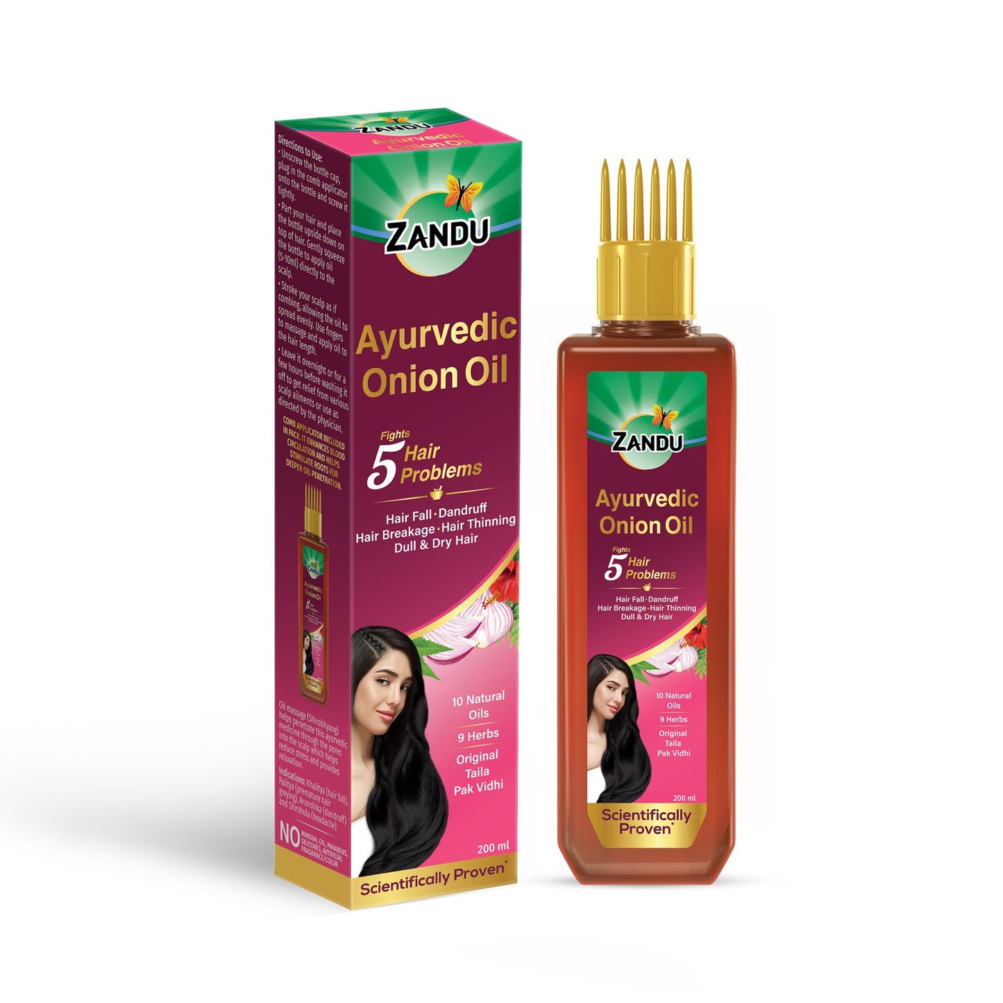Zandu Ayurvedic Onion Hair Oil 200 ml