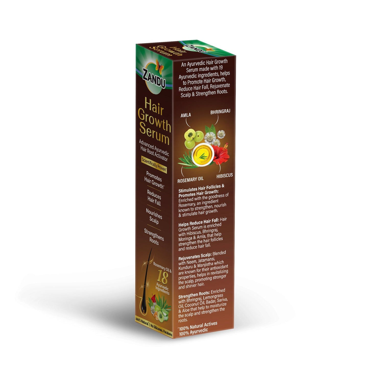 Zandu Hair Growth Serum & Mask Combo