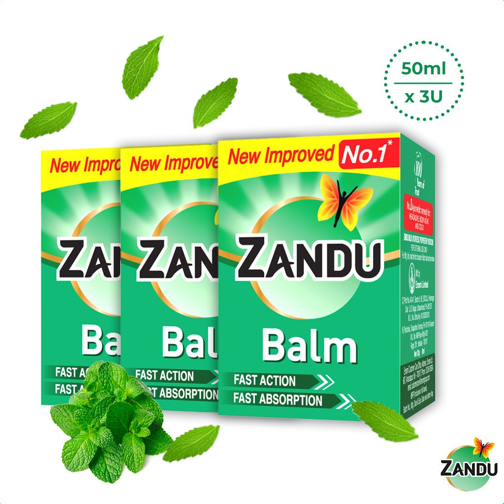 Zandu Balm 50ml (Pack of 2)