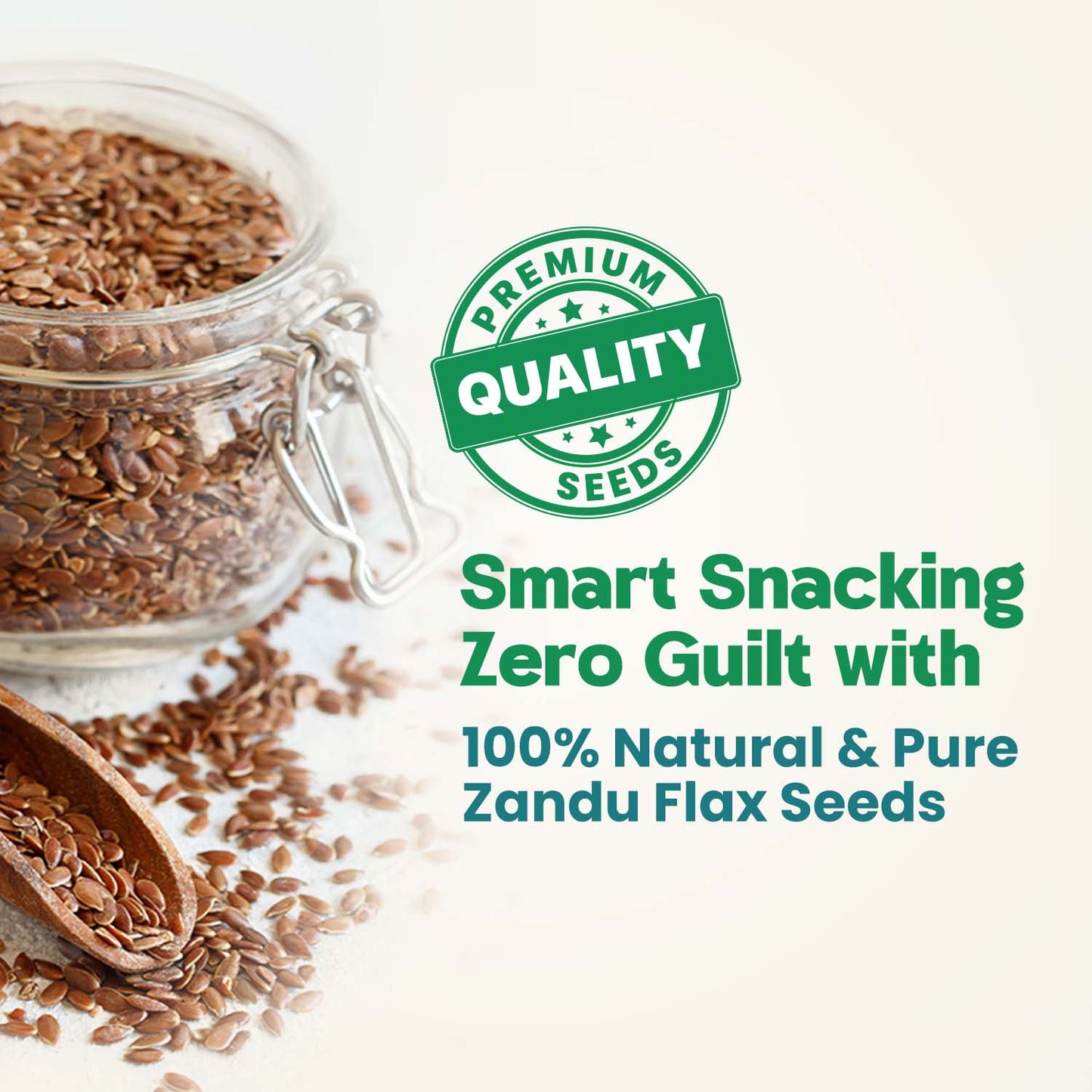 Zandu Flax Seeds 200g (Pack Of 2)