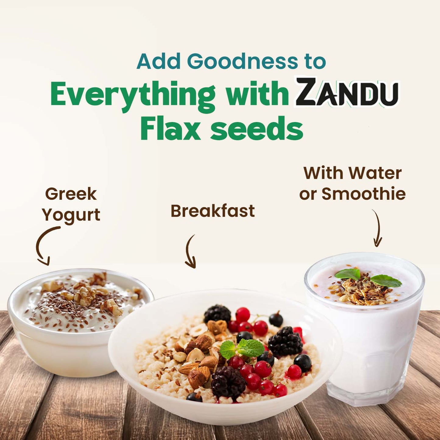 Zandu Flax Seeds 200g (Pack Of 2)