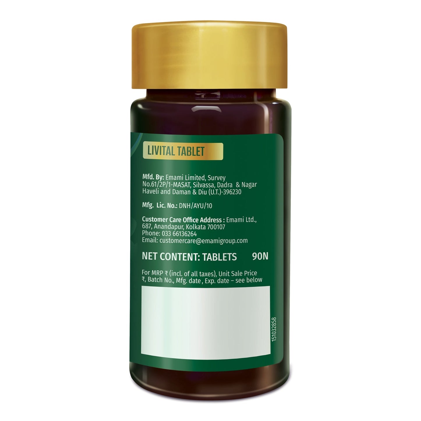 Zandu Livital Liver Detox Support Tablets