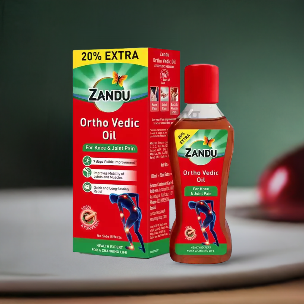 Zandu Ortho Vedic Knee & Joint Pain Oil 100ml