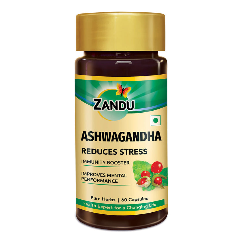 Zandu Pure Ashwagandha Capsules
