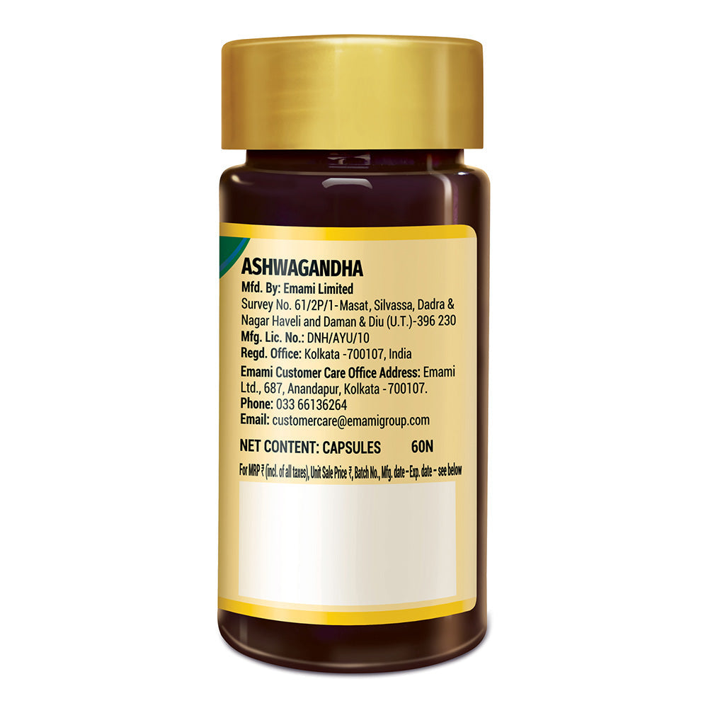 Zandu Pure Ashwagandha Capsules