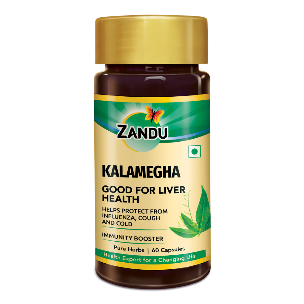 Zandu Pure Kalamegha 60 Capsules