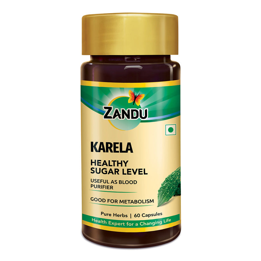 Zandu Karela 60 Capsules