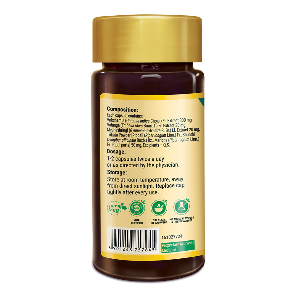 Zandu Lean & Slim 60 Capsules
