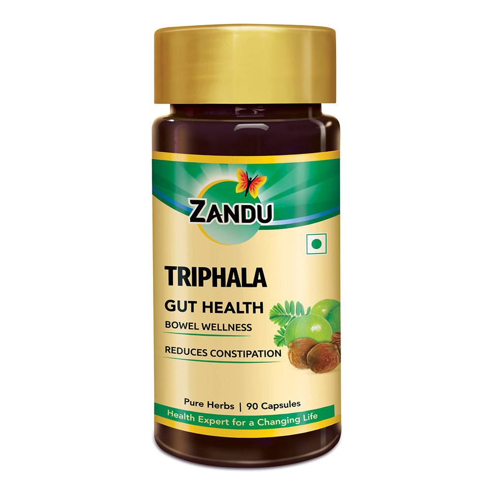 Zandu Pure Triphala 90 Capsules