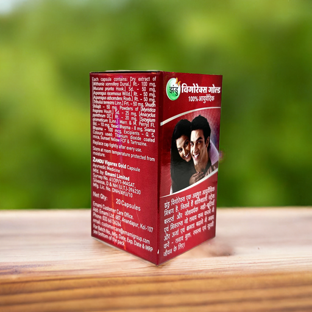 Zandu Vigorex Gold 20 Capsule