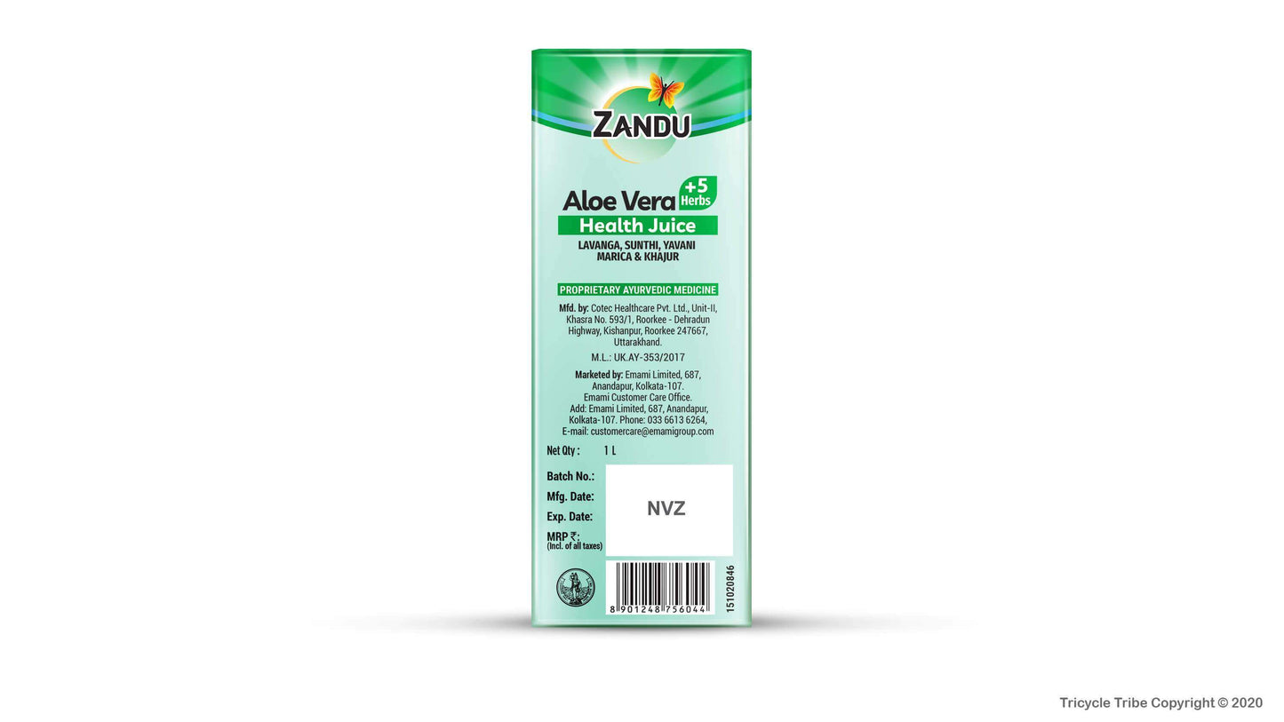 Zandu Aloe Vera Juice 1L
