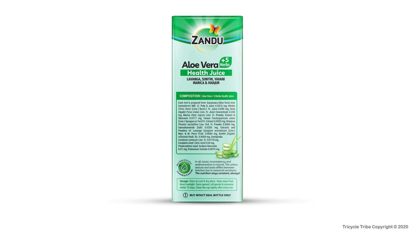 Zandu Aloe Vera Juice 1L