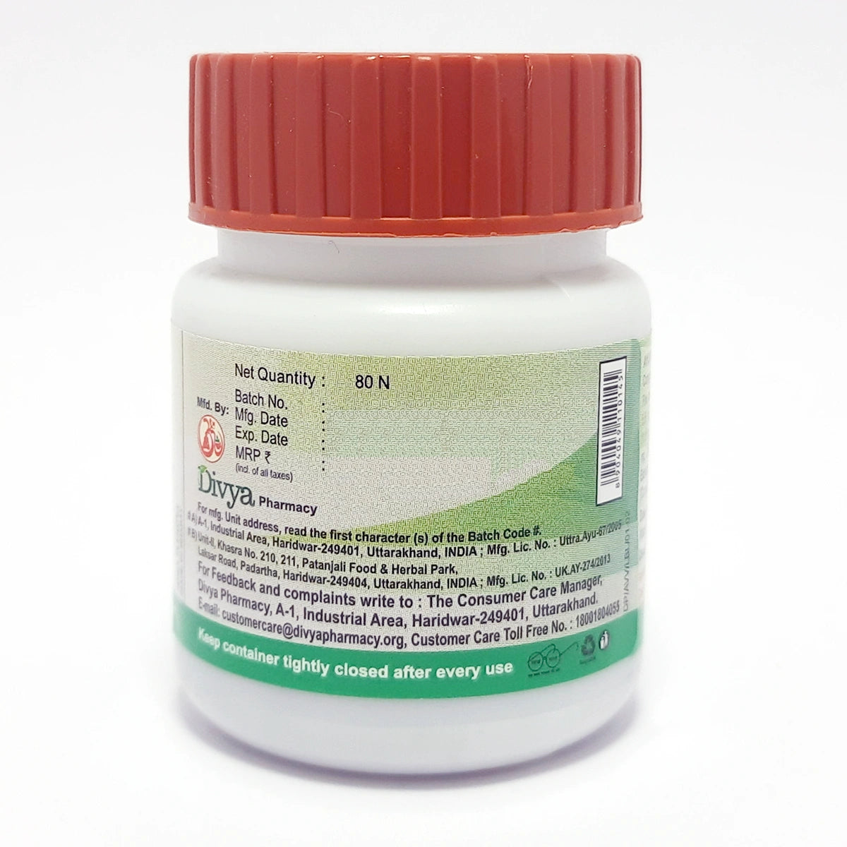 Divya Arogyavardhini Vati 160 Tablets